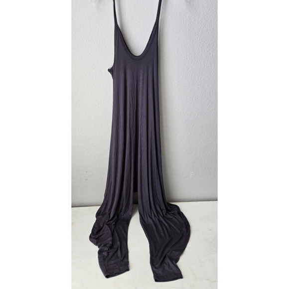 Miracle Berry Gray Hareem Jumpsuit One Size Yoda Maternity Roomy Oversize Comfy - Picture 2 of 5